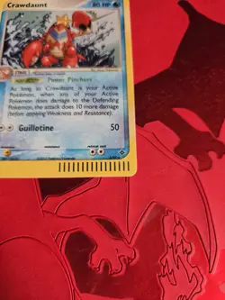 Mint Crawdaunt EX Dragon Holo Rare 3/97 Pokemon Card - Image 2