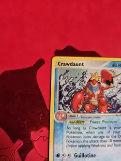 Mint Crawdaunt EX Dragon Holo Rare 3/97 Pokemon Card - Image 4