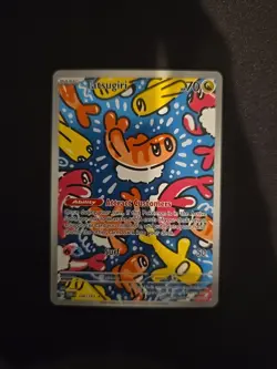 Pokemon TCG Tatsugiri Twilight Masquerade Illustration Rare Card 186/167 - Image 1