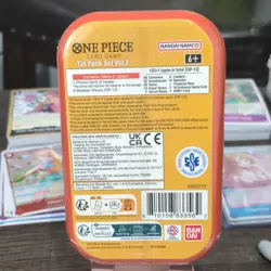 Bandai Namco One Piece Card Game LUFFY Tin Pack Set Vol.2. Sealed Brand New!! - Image 2