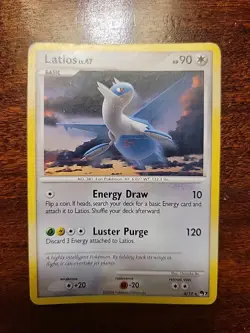 Latios - 4/17 - Pokemon Pop Series 7 Non-Holo Card DMG - Image 1
