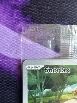 Snorlax SVP EN 051 Black Star Promo Scarlet & Violet Pokemon 151 Card - SEALED - Image 2