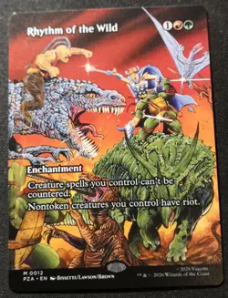 Rhythm Of The Wild - Borderless - PZA - MTG - EN - NM - 0012 - Image 1