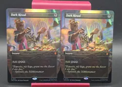 2x Dark Ritual TMNT Foil Mtg Promo Pizza 131 - Image 1