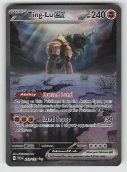 Ting-Lu ex 263/193 Special Illustration Rare Paldea Evolved Pokemon NM - Image 1