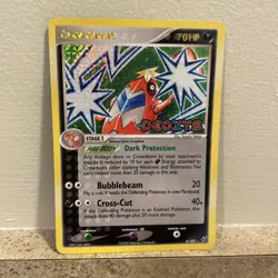Crawdaunt 6/107 - Ex Deoxys Reverse Holo Stamped - Pokemon 2005 - MP - Image 1