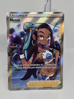 Nessa - 183/185 - Pokemon Vivid Voltage Sword & Shield Full Art Check 📸 - Image 1