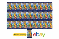 LOT (25) - Pokemon 25th Anniversary McDonald's 2021 Promo Booster Sealed Pack - Image 1