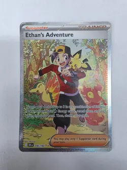 2025 Pokemon Ethan's Adventure DRI 236/182 SIR NM - Image 1