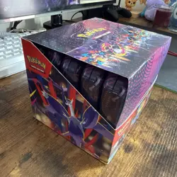 Pokemon TCG: Mega Evolutions Mega Heroes 10x Mini Tin DISPLAY CASE - Image 2