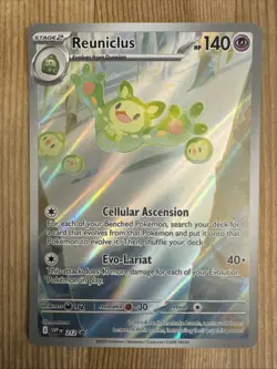 Reuniclus SVP 212 Black Star Promo Illustration Rare NM Pokemon Card - Image 1