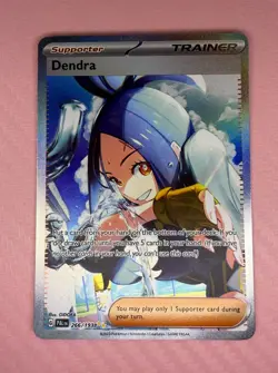 Pokemon TCG: Dendra 266/193 Sv02: Paldea Evolved Holo [GREAT Condition] - Image 1