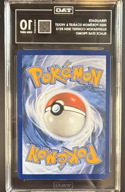 POKEMON FERALIGATR 213 SV PROMO ILLUSTRATION CONTEST HP 180 TAG 10 - Image 2