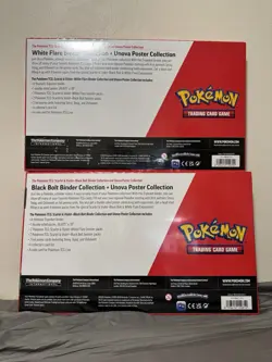 Pokemon Black Bolt and White Flare Binder + Poster Collection Sam's Club Bundles - Image 2