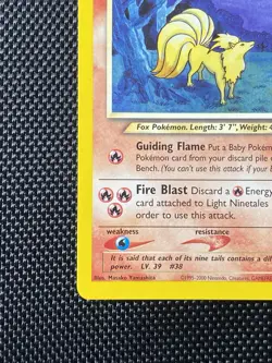 Light Ninetales 50/105 Uncommon Neo Destiny Pokemon LP/NM - Image 5