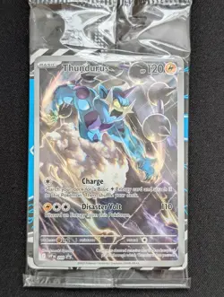 Thundurus 209 SVP Promo Illustration Rare Sealed Black Bolt Pokemon TCG - Image 1