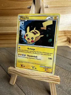 Pokemon HGSS Black Star Promo Holo Pikachu #HGSS03 NM - Image 1