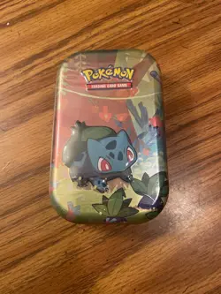 Bulbasaur Pokemon TCG Kanto Friends Mini Tin Set (D22) - Factory Sealed! - Image 1