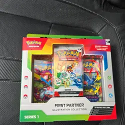 Pokemon TCG First Partner Illustration Collection Series 1 New Sealed - Image 1