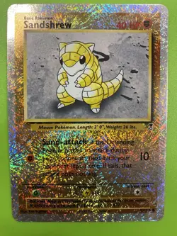Sandshrew 91/110 Legendary Collection Reverse Holo Pokemon TCG - Image 1