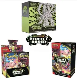Pokemon Perfect Order - 1 PKC ETB, 1x Booster box, 2x Booster Bundle SHIPS 3/28 - Image 2