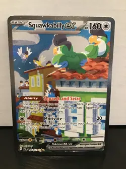 Squawkabilly ex 264/193 Pokemon Paldea Evolved Holo Illustration Rare - Image 1