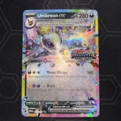 Pokemon Prismatic Evolutions Umbreon ex 060/131 Surprise Box Stamped Sealed NEW - Image 1