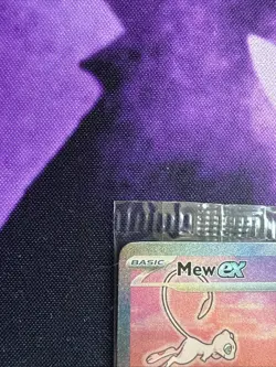 Mew ex SVP 053 Pokemon TCG Scarlet Violet 151 Black Star Promo Full Art SEALED - Image 2