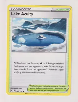 Lake Acuity - Pokemon 2022 - Lost Origin - 160 / 196 boosterfrisch - Image 1