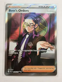 Boss's Orders Corbeau 256/217 Ascended Heroes Full Art Trainer Pokemon NM at - Image 1