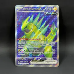 Pokemon Iron Thorns EX 196/167 NM Full Art Ultra Rare Twilight Masquerade - Image 1