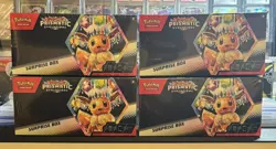 (4) Pokemon TCG Scarlet & Violet Prismatic Evolutions Surprise Box Lot SEALED - Image 1
