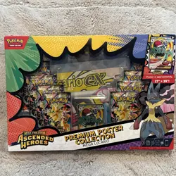 Pokemon TCG Mega Lucario Premium Poster Collection Ascended Heroes - Image 1