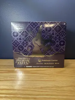 Scarlet & Violet Paldean Fates Elite Trainer Box (Pokemon Center) - Image 1