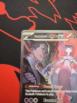 Pokemon TCG Team Rockets Mewtwo EX Special Illustration Destined Rivals - Image 2