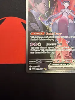 Pokemon TCG Team Rockets Mewtwo EX Special Illustration Destined Rivals - Image 5
