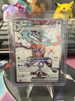 Pokemon Twilight Masquerade Greninja EX 198/167 Ultra Rare - Image 1