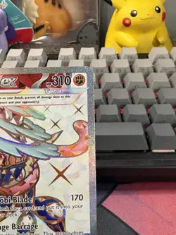 Pokemon Twilight Masquerade Greninja EX 198/167 Ultra Rare - Image 5