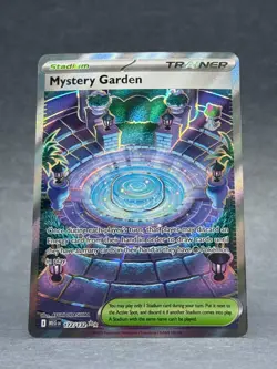 Pokemon - 172/132 Mystery Garden ME01 Mega Evolution Ultra Rare Holo NM TCG - Image 1