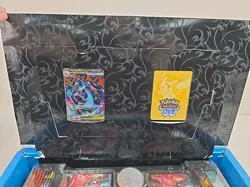 Pokemon TCG Mega Charizard X ex Ultra Premium Box UPC COMPLETE, OPENED BX DMG - Image 3