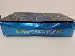 Pokemon TCG Mega Charizard X ex Ultra Premium Box UPC COMPLETE, OPENED BX DMG - Image 5