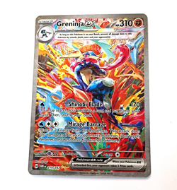 Pokemon Twilight Masquerade GRENINJA EX 214/167 Special Illus. Rare Card MINT-NM - Image 3