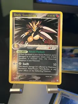 Pokemon TCG Dark Sandslash Team Rocket Returns Stamped Reverse Holo 18/109 - Image 1