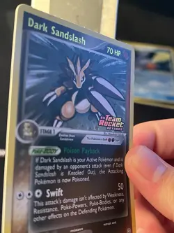 Pokemon TCG Dark Sandslash Team Rocket Returns Stamped Reverse Holo 18/109 - Image 3