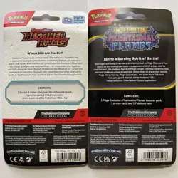 Pokemon Whimsicott Eevee Promo Destined Rivals Phantasmal Flames Mega Evolution - Image 2