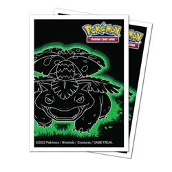 NEW Ultra Pro Apex Sleeves: Standard Pokemon - Neon Kanto Venusaur 105CT - Image 1