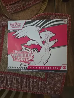 Pokemon TCG Scarlet & Violet White Flare Elite Trainer Box Factory Sealed ETB - Image 1