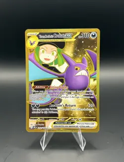 Pokemon Sv10: Destined Rivals Team Rocket’s Crobat 242/182 Hyper Rare Full Art - Image 1