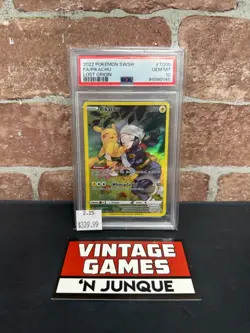 PSA 10 Pikachu Lost Origin Trainer Gallery TG05/TG30 Holo Ultra Rare Pokemon TCG - Image 1