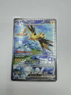 Pokemon 151 Zapdos ex 202/165 Ultra Rare Full Art Holo Scarlet & Violet 151 EX - Image 2